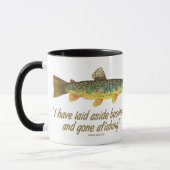 Alte Fischereiwörter Tasse (Links)