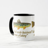 Alte Fischereiwörter Tasse (Vorderseite Links)