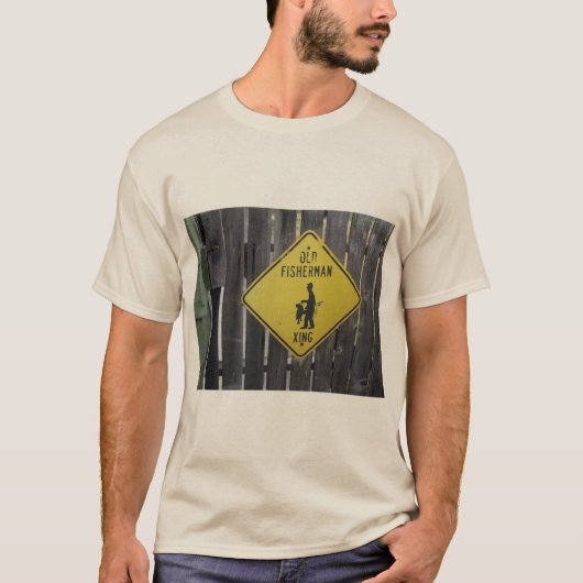 Alte Fischerüberfahrt designed Herrenhemd T-Shirt (Vorderseite)