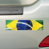 Alte Flagge Brasiliens Autoaufkleber (Auf Auto)