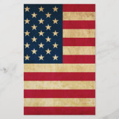 Alte Flagge der USA Flyer (Vorne)