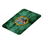 Alte Flagge in Washington Magnet (Linke Seite)