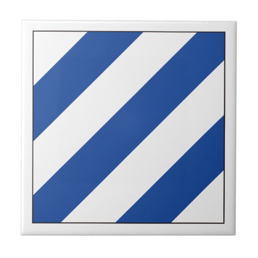 Alte Flagge Nummer 6 Fliese (Vorderseite)