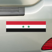 Alte Flagge Syriens Autoaufkleber (Auf Auto)