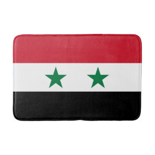 Alte Flagge Syriens Badematte