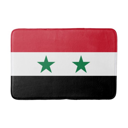 Alte Flagge Syriens Badematte (Vorderseite)