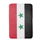 Alte Flagge Syriens Badematte (Vorderseite Vertikal)