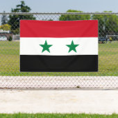 Alte Flagge Syriens Banner (Insitu)
