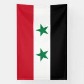 Alte Flagge Syriens Banner (Vertikal)
