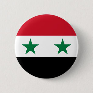 Alte Flagge Syriens Button