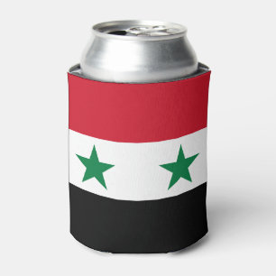 Alte Flagge Syriens Dosenkühler