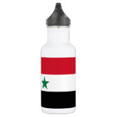 Alte Flagge Syriens Edelstahlflasche (Rechts)