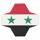 Alte Flagge Syriens Fußball (Flach)