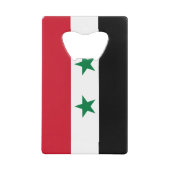 Alte Flagge Syriens Geldbeutel Flaschenöffner (Vorderseite)