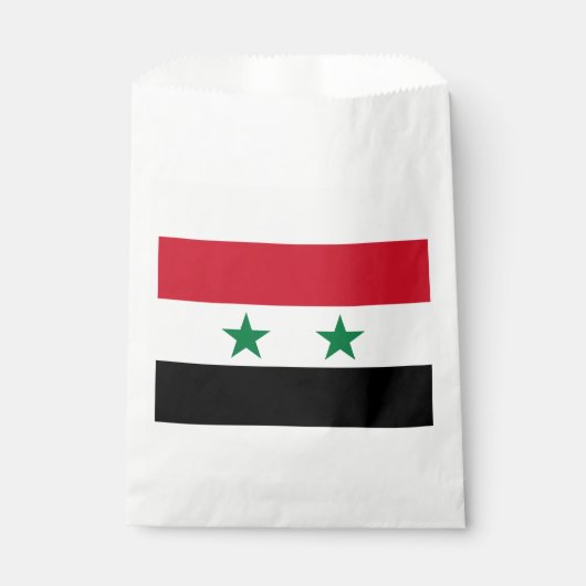 Alte Flagge Syriens Geschenktütchen (Vorderseite)