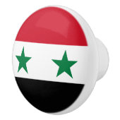 Alte Flagge Syriens Keramikknauf (Rechts)