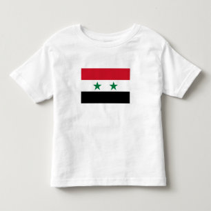 Alte Flagge Syriens Kleinkind T-shirt