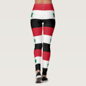 Alte Flagge Syriens Leggings (Rückseite)