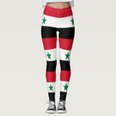Alte Flagge Syriens Leggings (Vorderseite)
