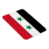 Alte Flagge Syriens Magnet (Rechte Seite)