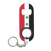 Alte Flagge Syriens Mini Flaschenöffner (Vorderseite)