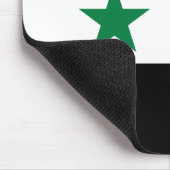 Alte Flagge Syriens Mousepad (Ecke)