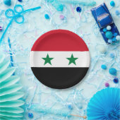 Alte Flagge Syriens Pappteller (Party)
