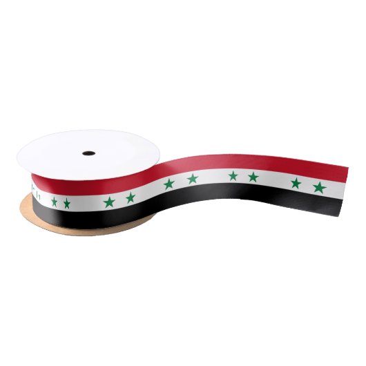 Alte Flagge Syriens Satinband (Spule)