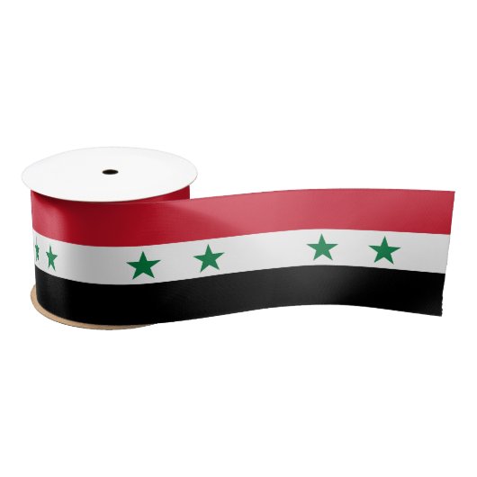 Alte Flagge Syriens Satinband (Spule)