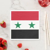 Alte Flagge Syriens Serviette (Beispiel)
