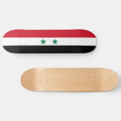 Alte Flagge Syriens Skateboard (Horizontal)