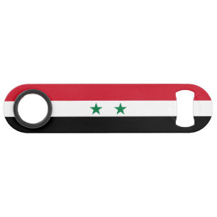 Alte Flagge Syriens Speed Flaschenöffner