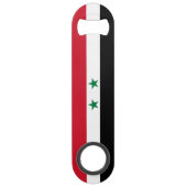 Alte Flagge Syriens Speed Flaschenöffner (Vorderseite)