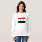 Alte Flagge Syriens Sweatshirt (Vorne ganz)