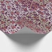 Alte Florale Gestaltung – Klassische Botanische Ku Geschenkpapier (Ecke)