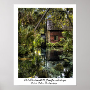 Alte Florida-Mühle Poster