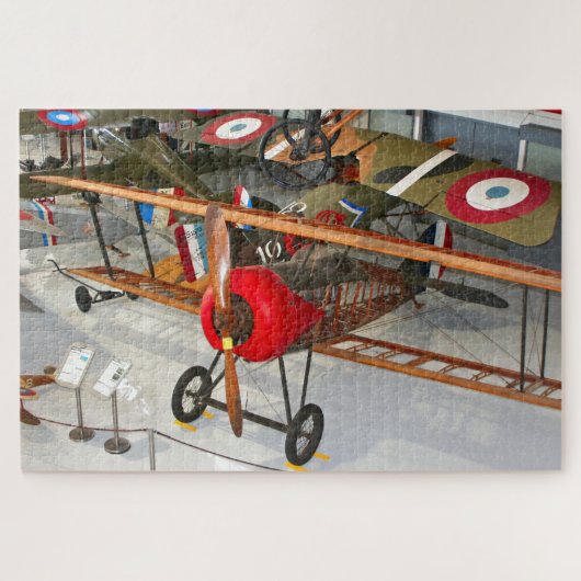 Alte Flugzeuge Puzzle (Horizontal)