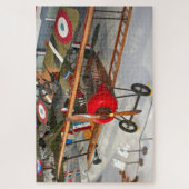 Alte Flugzeuge Puzzle (Vertikal)