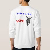 Alte Forelle Sweatshirt (Rückseite)