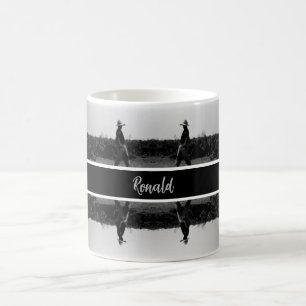 Alte Fotografie eines algerischen Bauern in Algier Kaffeetasse