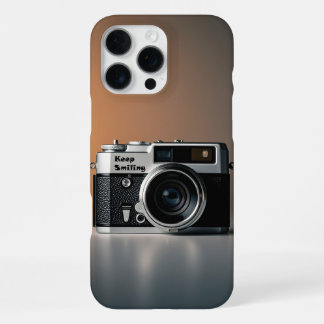 Alte Fotokamera, Vintage-Kamera iPhone 16 Pro Max Hülle