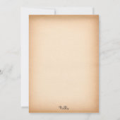 Alte Fotos Hochzeit Foto einladen Einladung (Rückseite)