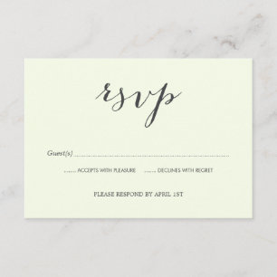 Alte Fotos Hochzeit RSVP-Karte RSVP Karte