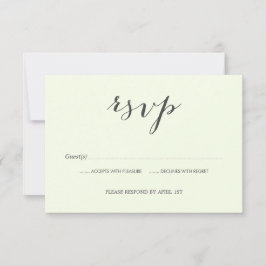 Alte Fotos Hochzeit RSVP-Karte RSVP Karte