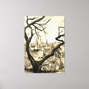 Alte französische Herkunft in gemischten Medien Bo Leinwanddruck