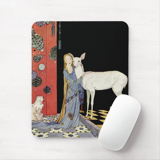 Alte französische Märchen: Bonne-Biche Mousepad (Mit Mouse)