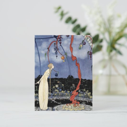 Alte französische Märchen: Ein Baum der Postkarte (Stehend Vorderseite)