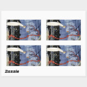 Alte französische Märchen: Ein Baum der wunderbare Rechteckiger Aufkleber (Blatt)