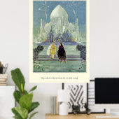 Alte französische Märchen: Sie gingen nebeneinande Poster (Heimbüro)