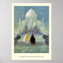 Alte französische Märchen: Sie gingen nebeneinande Poster